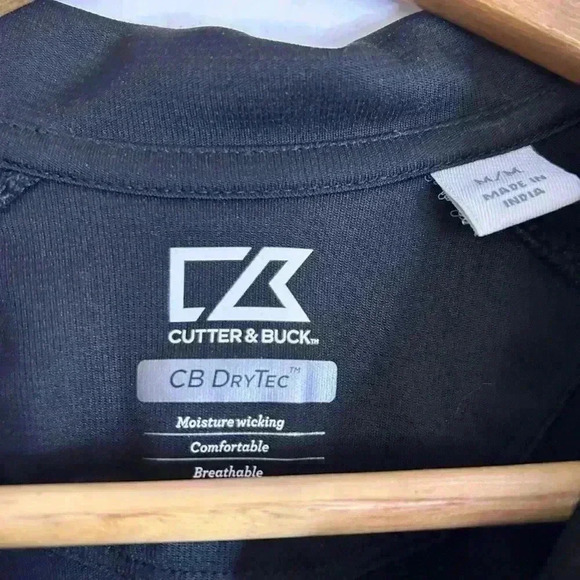 Cutter and  Buck Women’s Black Golf Shirt Size M - Picture 3 of 11